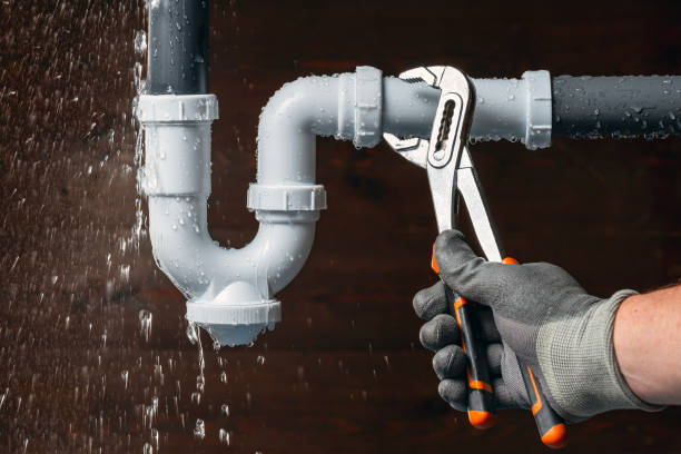 Professional Leak Detection technician working in Swiss, WV